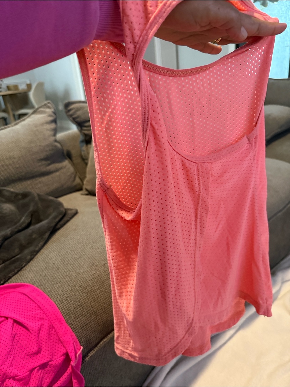 Women’s Racerback Mesh Tank Top - for one tank- read desc.